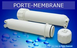 Porte-membrane pour osmoseur résidentiel et domestique